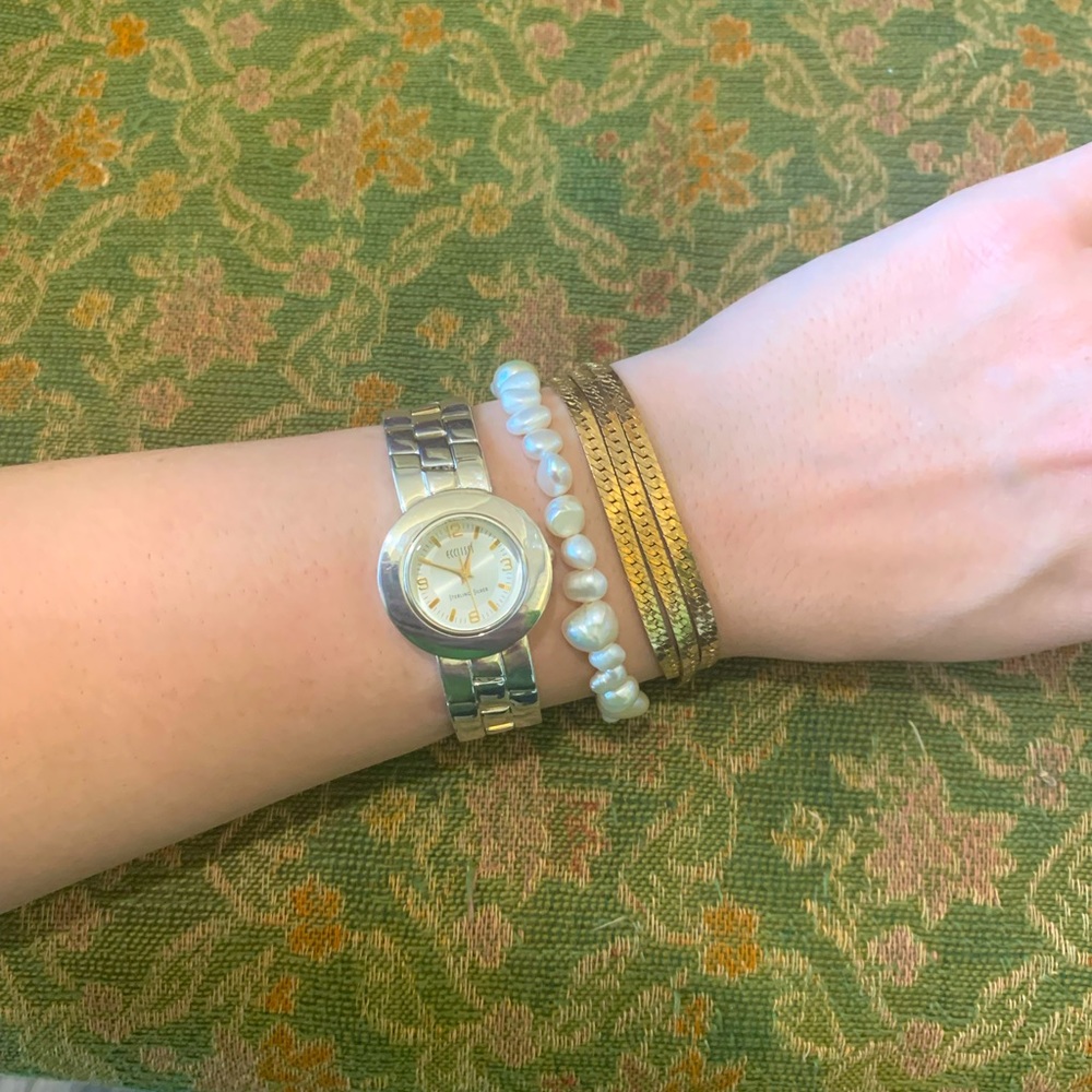 925 Solid Sterling Silver Ecclissi Watch & More! - image 2